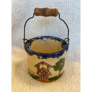 Alpine Pottery, Roseville Ohio 1997: Votive holder‎ or Mini-planter